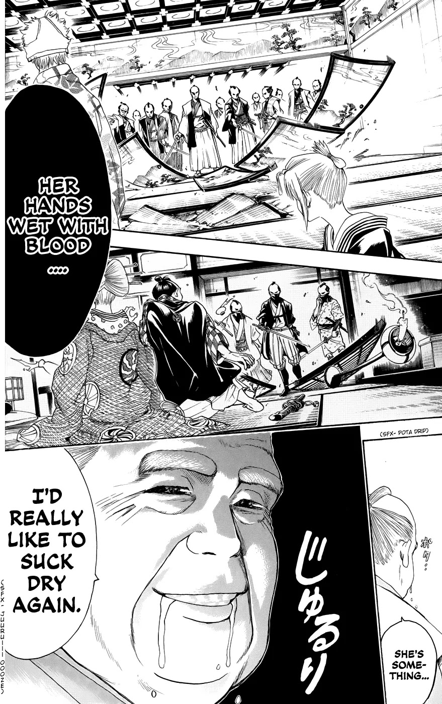Gintama Chapter 388 page 16 - Chapter 388 : In the Palace, I Daresay!!