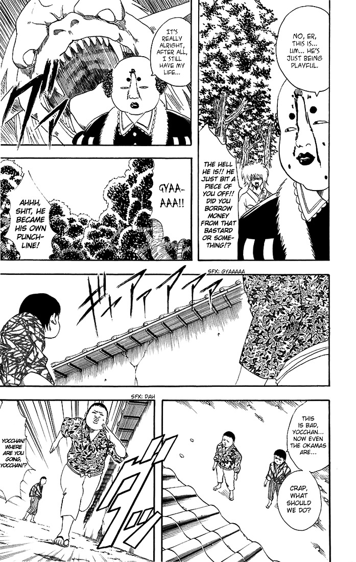 Gintama Chapter 39 page 10 - Chapter 39 : Lesson 39: Anyone Making A Cute Face Is Definitely Hiding Something!