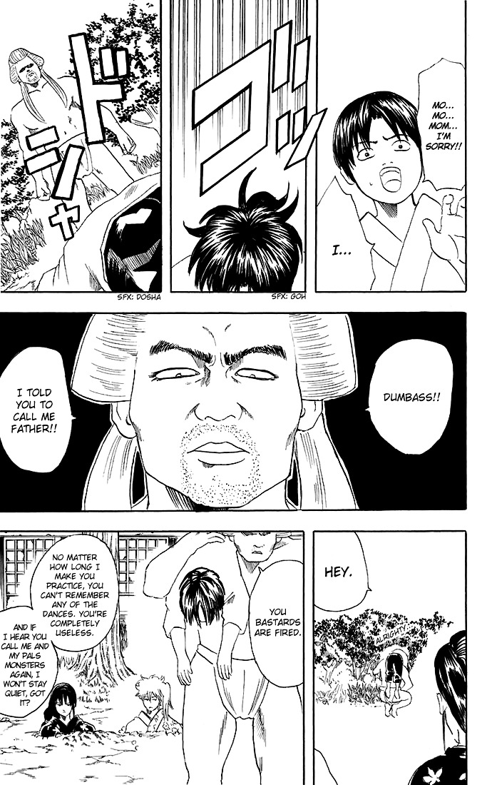 Gintama Chapter 39 page 20 - Chapter 39 : Lesson 39: Anyone Making A Cute Face Is Definitely Hiding Something!