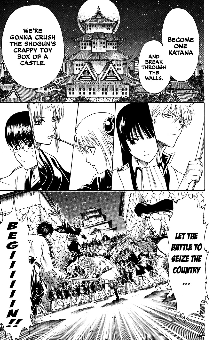 Gintama Chapter 390.2 page 27 - Chapter 390 (v2) : ''Country Seizing'' is Kinda More Exciting to Write than ''Country T...
