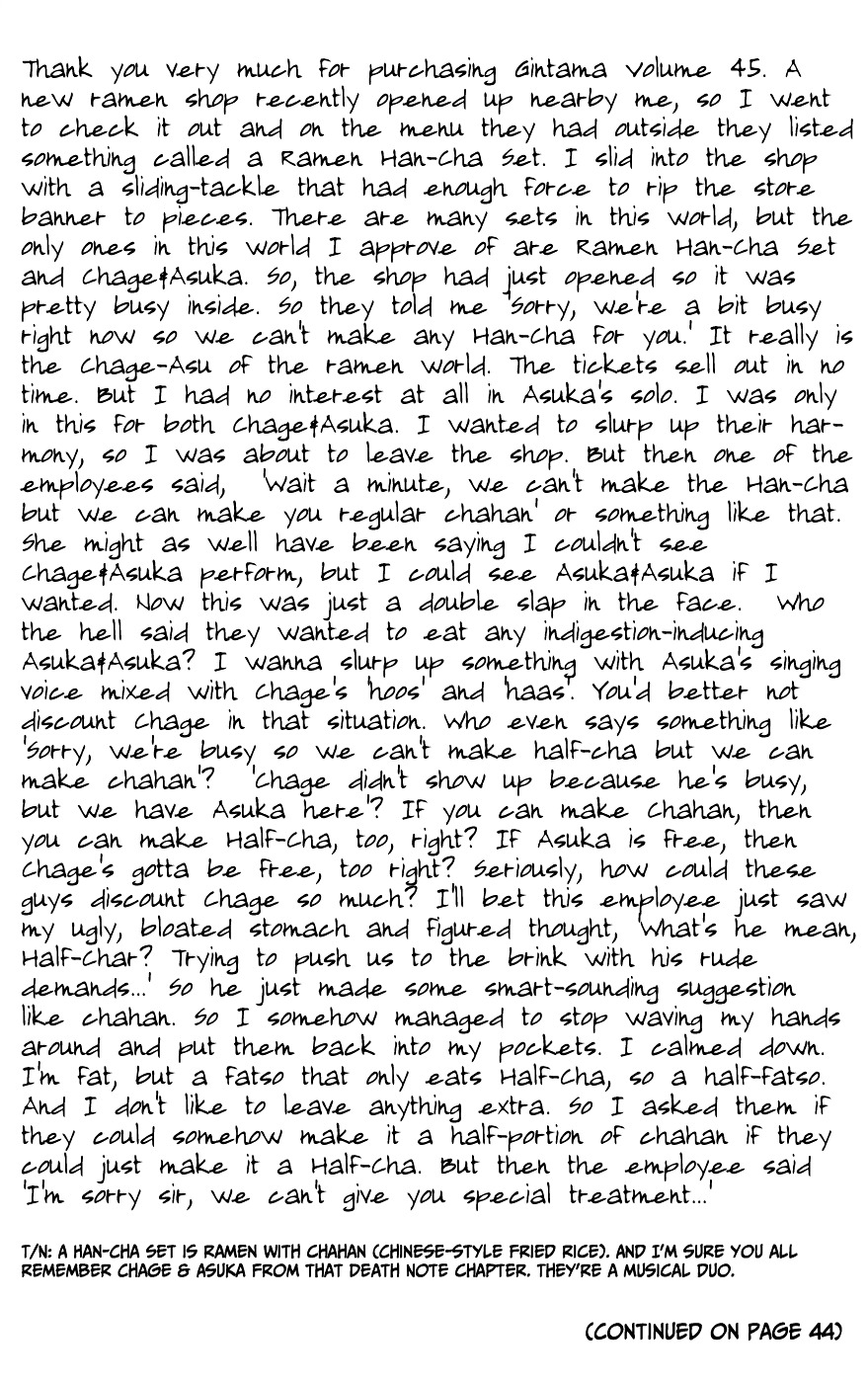 Gintama Chapter 390.2 page 28 - Chapter 390 (v2) : ''Country Seizing'' is Kinda More Exciting to Write than ''Country T...