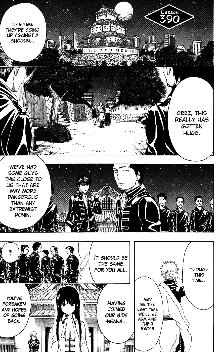 Gintama Chapter 390.2 page 9 - Chapter 390 (v2) : ''Country Seizing'' is Kinda More Exciting to Write than ''Country T...
