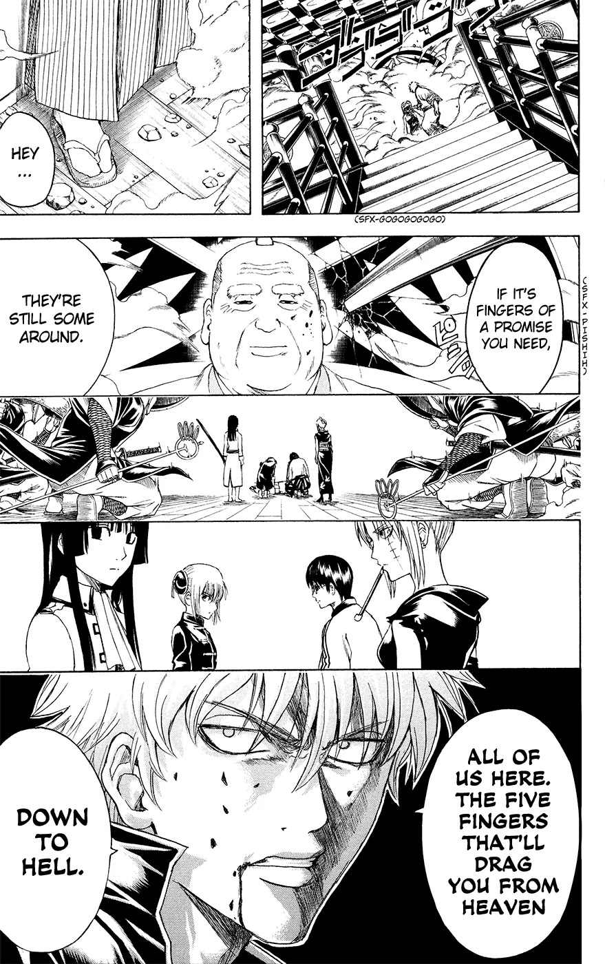 Gintama Chapter 391 page 19 - Chapter 391 : Five Fingers