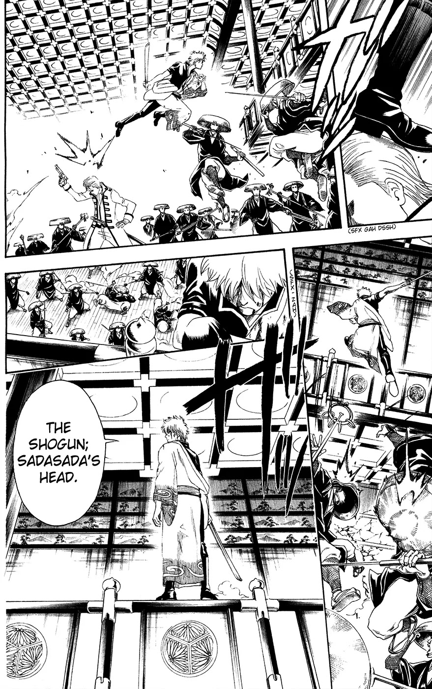 Gintama Chapter 394 page 12 - Chapter 394 : Enemies That Fate Brought Together