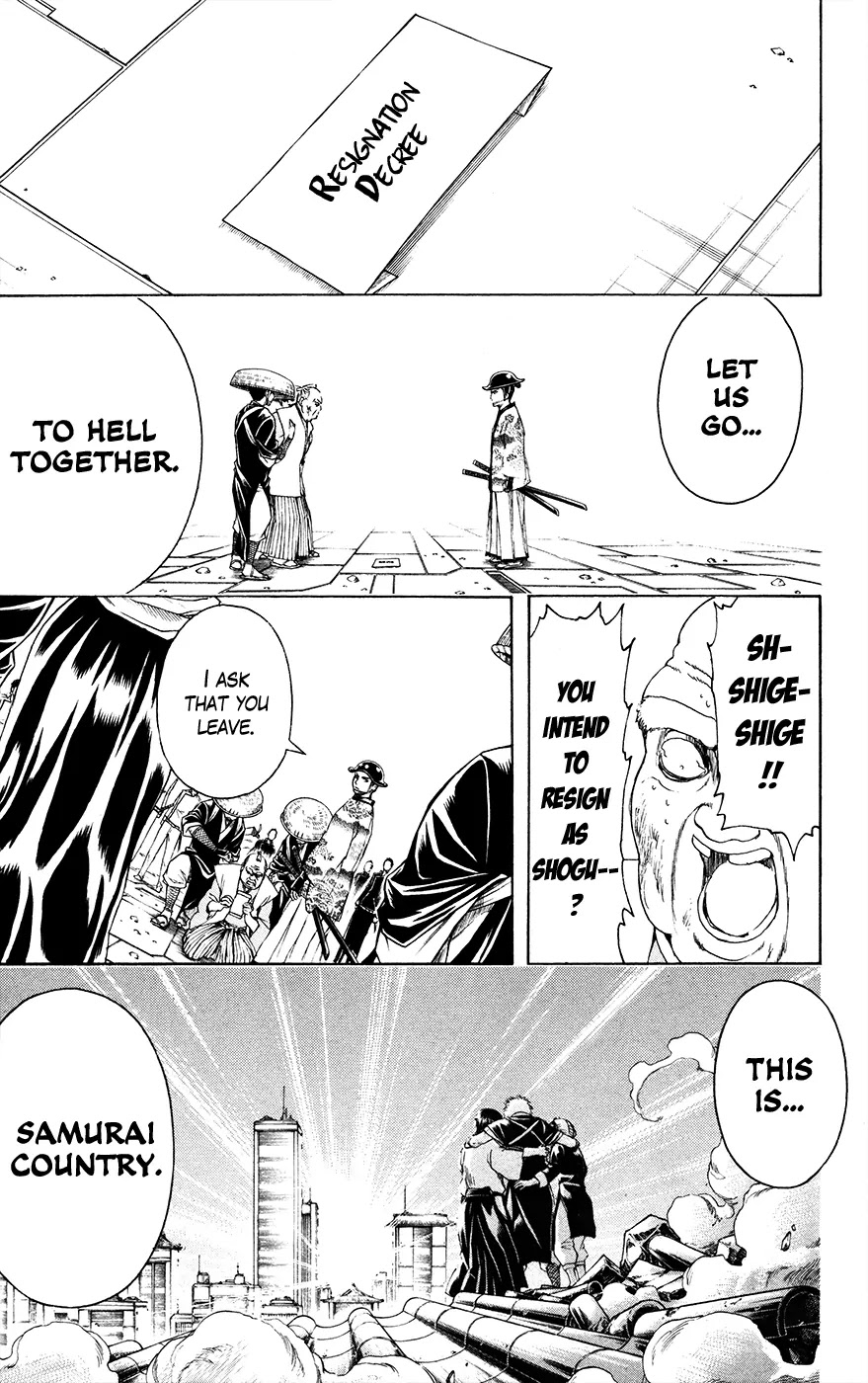 Gintama Chapter 397 page 18 - Chapter 397 : Samurai's Country