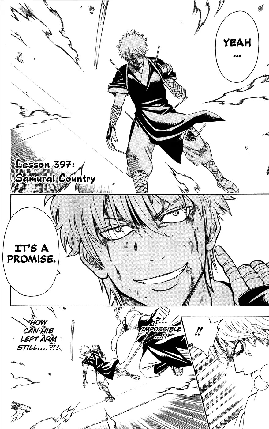 Gintama Chapter 397 page 2 - Chapter 397 : Samurai's Country