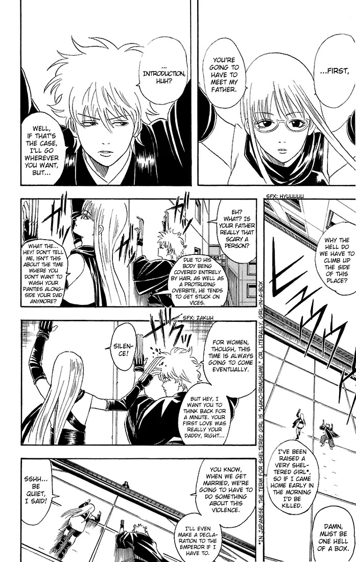 Gintama Chapter 40 page 15 - Chapter 40 : Misunderstandings Concerning Marriages Are Things That Continue through Your Entire Life