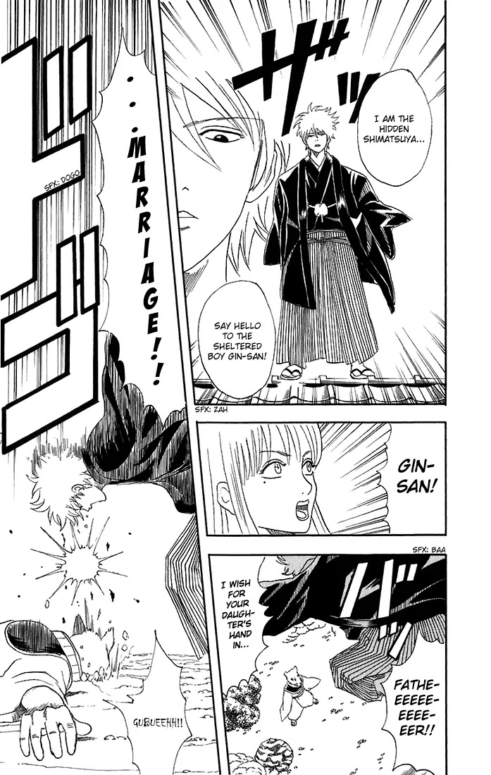 Gintama Chapter 40 page 20 - Chapter 40 : Misunderstandings Concerning Marriages Are Things That Continue through Your Entire Life