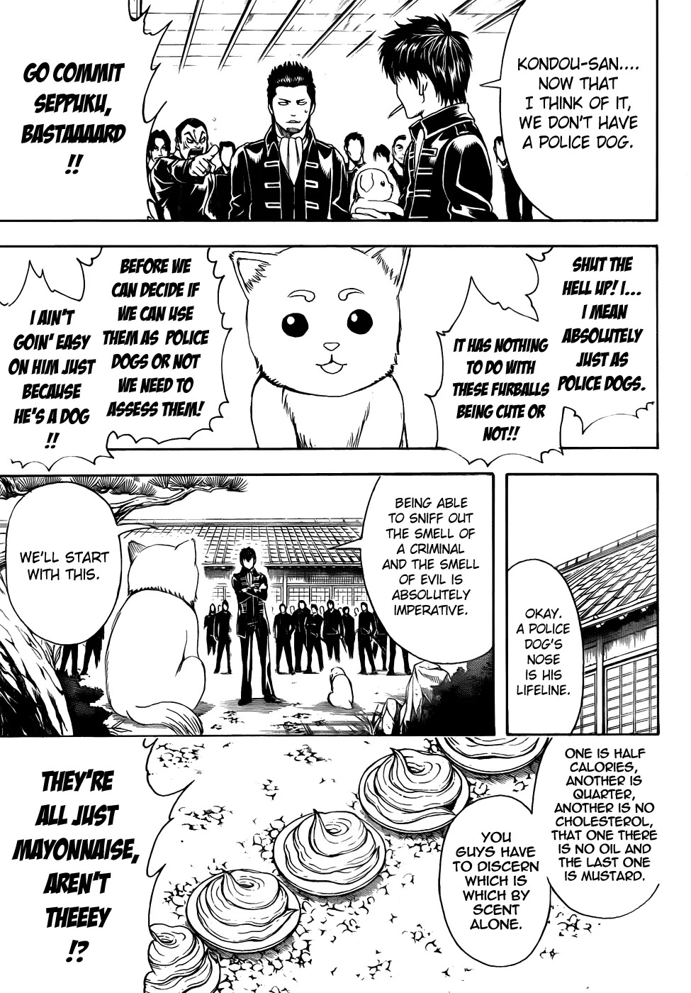 Gintama Chapter 401 page 11 - Chapter 401 : Dog Food Has Less Taste than it Appears to