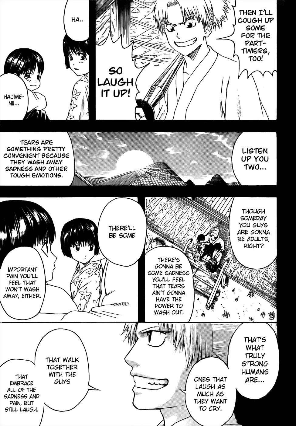 Gintama Chapter 404 page 13 - Chapter 404 : A Laughing Gate Invites Misfortune