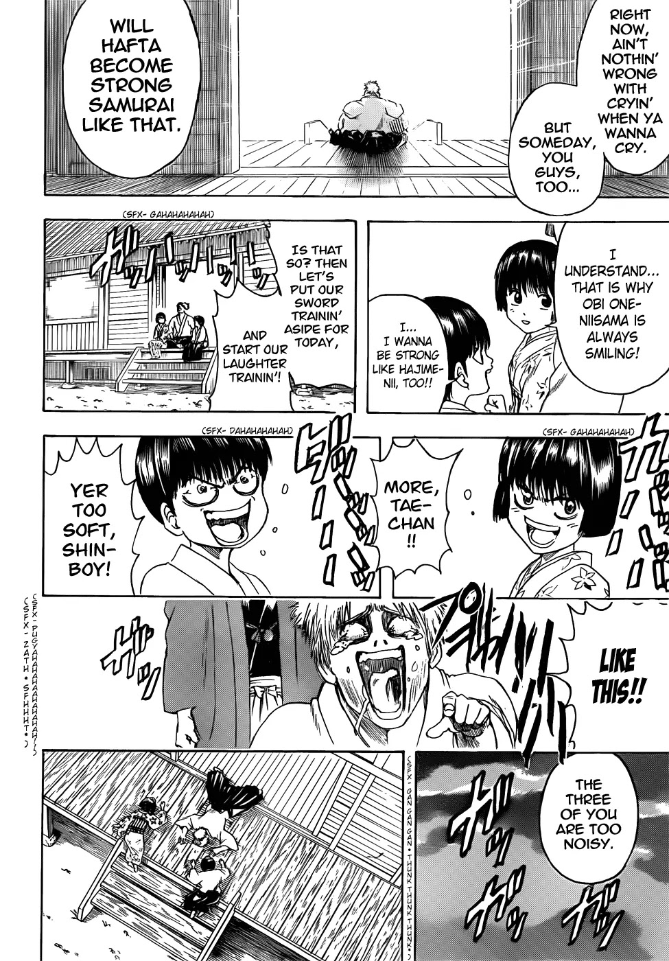 Gintama Chapter 404 page 14 - Chapter 404 : A Laughing Gate Invites Misfortune
