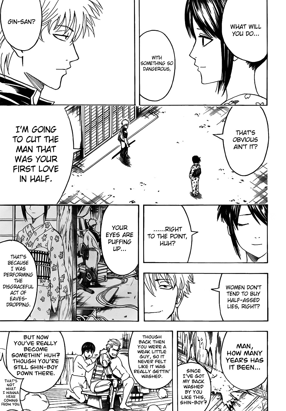 Gintama Chapter 405 page 13 - Chapter 405 : Two Aniki's.