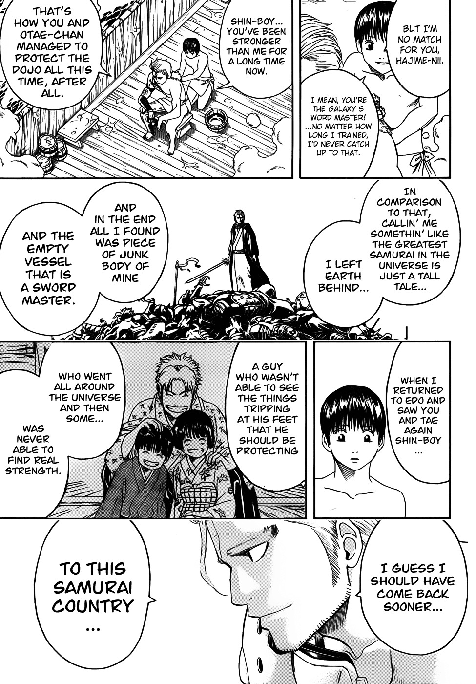 Gintama Chapter 405 page 14 - Chapter 405 : Two Aniki's.