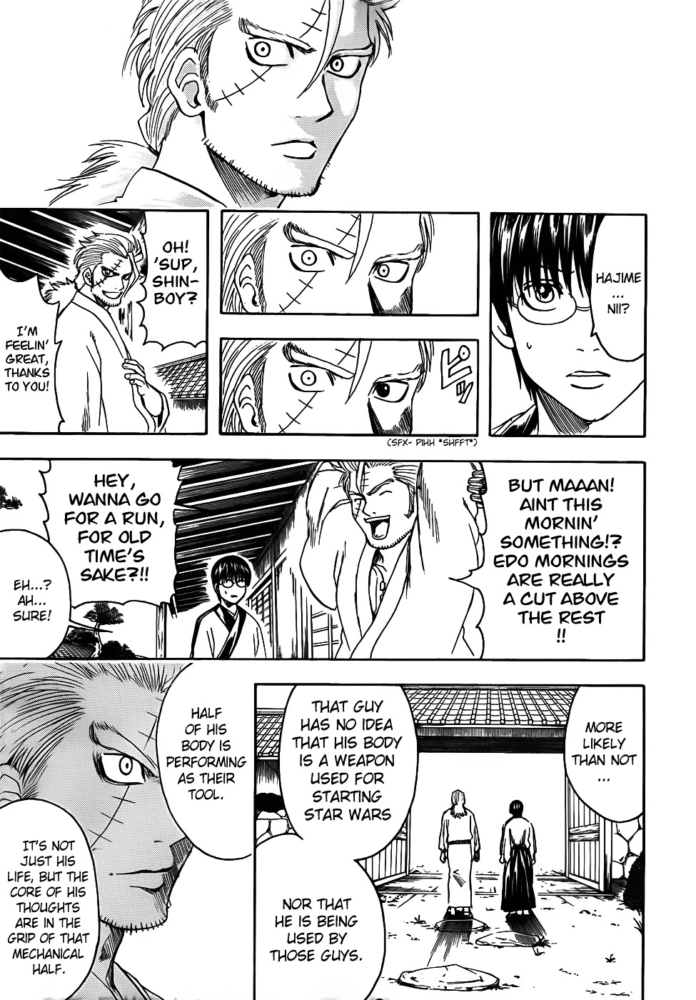 Gintama Chapter 405 page 7 - Chapter 405 : Two Aniki's.