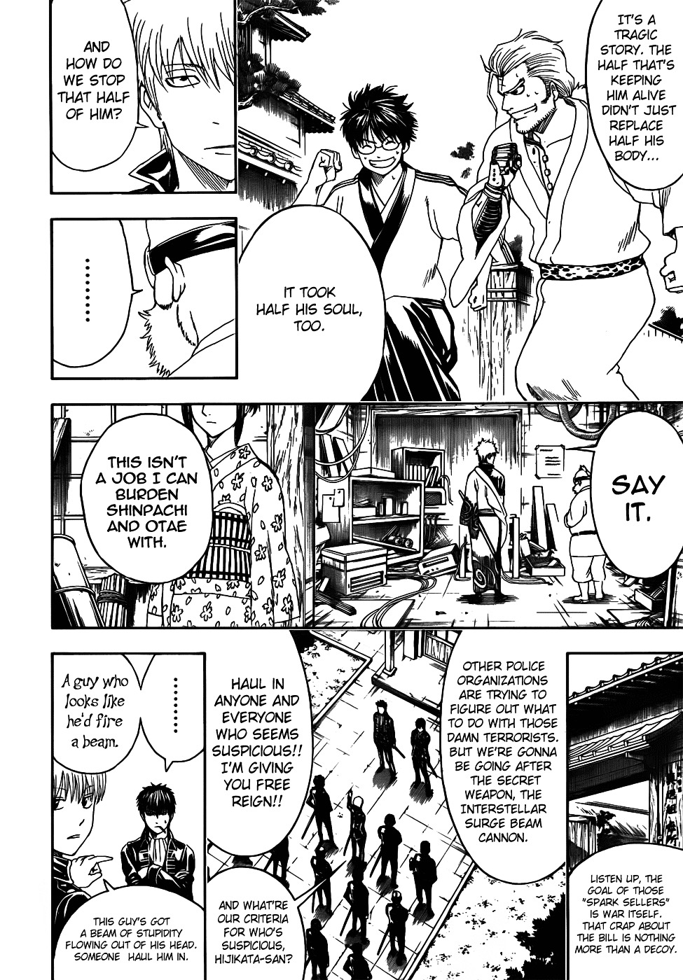 Gintama Chapter 405 page 8 - Chapter 405 : Two Aniki's.