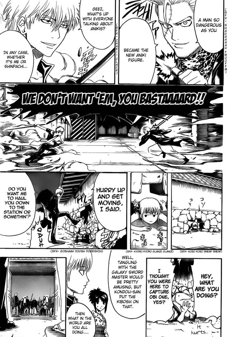 Gintama Chapter 406 page 13 - Chapter 406 : Each Person's Dignity