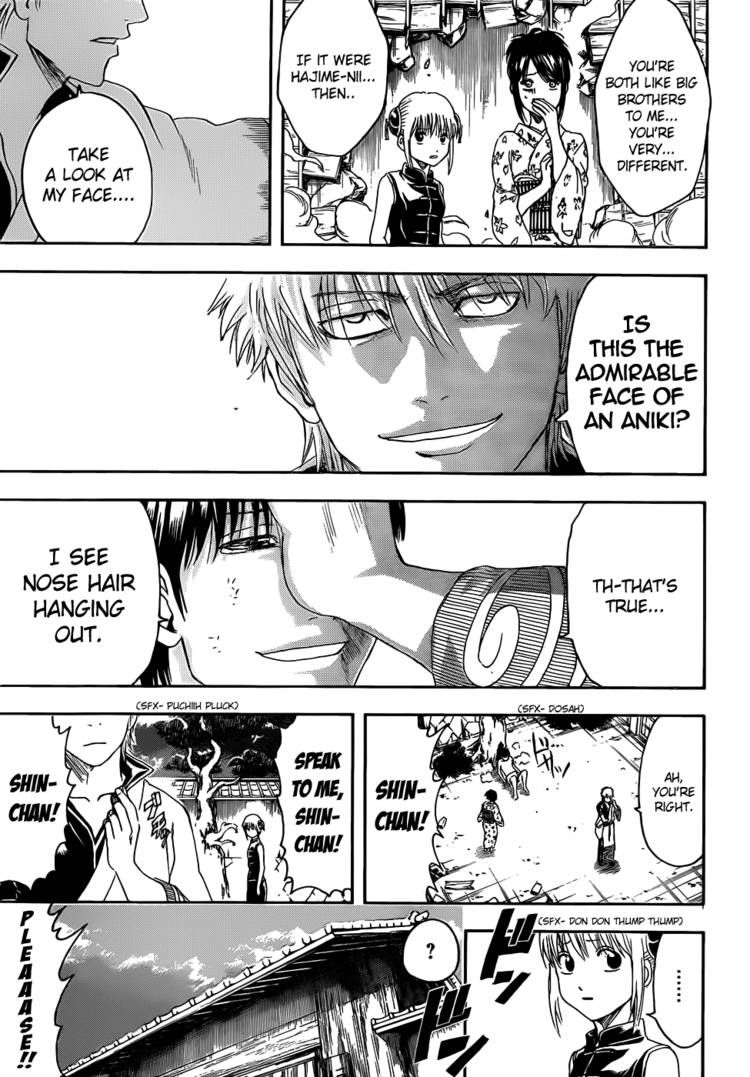 Gintama Chapter 406 page 7 - Chapter 406 : Each Person's Dignity