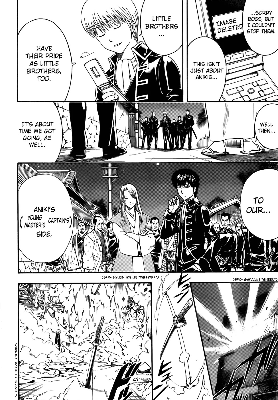 Gintama Chapter 407 page 14 - Chapter 407 : We Don't Want 'em, You Bastard