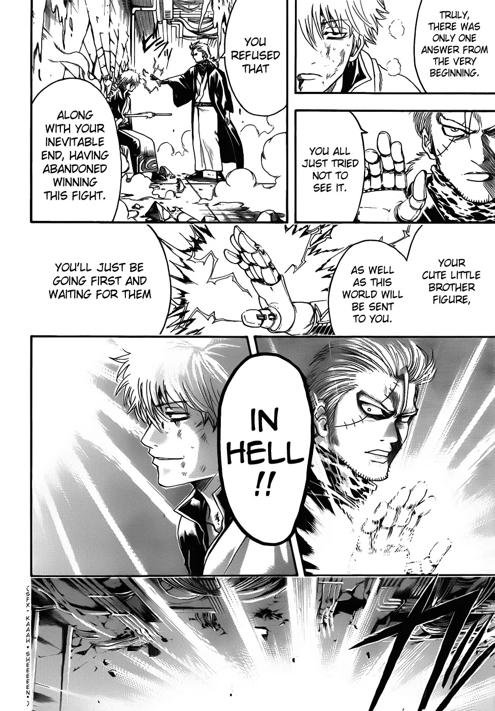 Gintama Chapter 407 page 18 - Chapter 407 : We Don't Want 'em, You Bastard