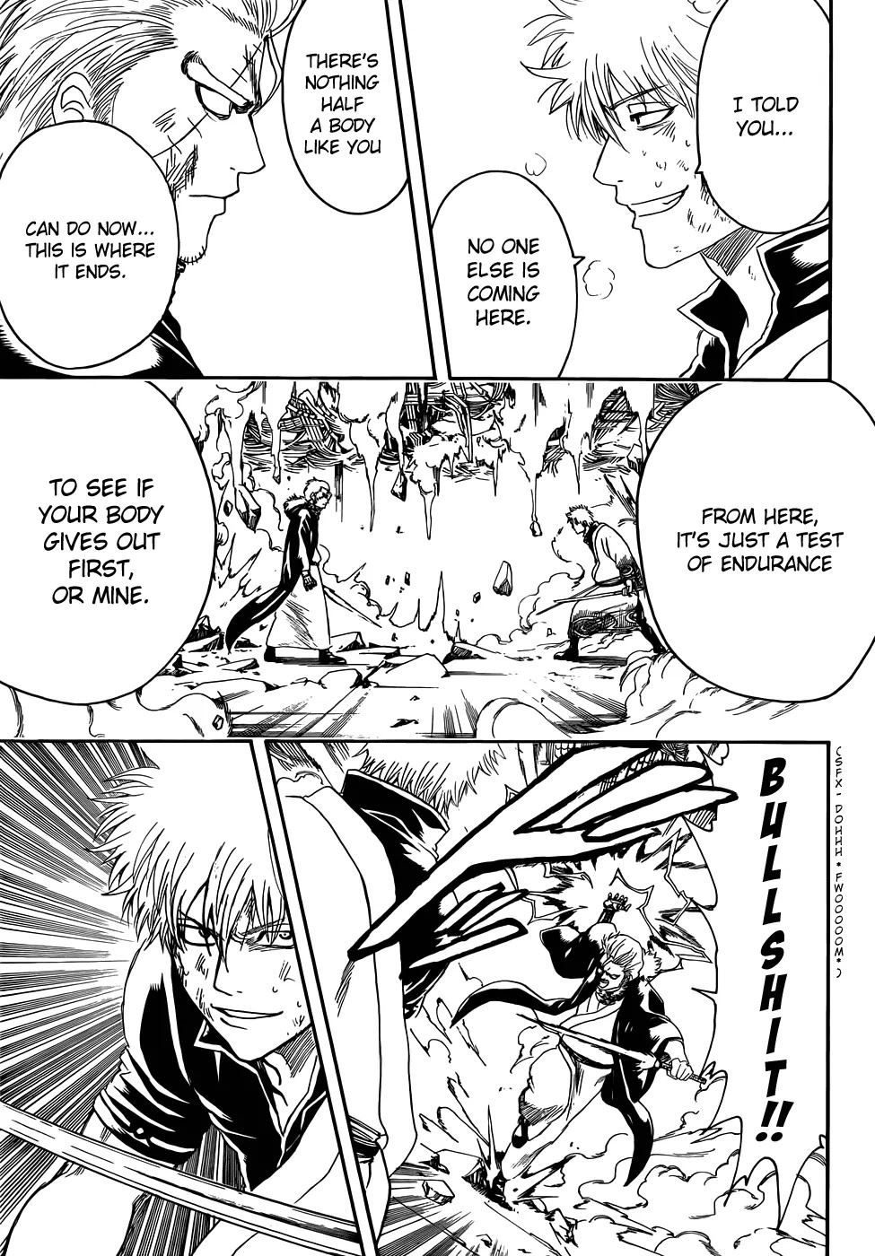 Gintama Chapter 407 page 9 - Chapter 407 : We Don't Want 'em, You Bastard
