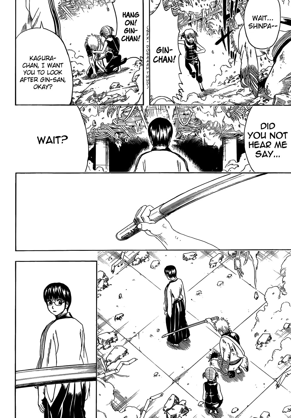 Gintama Chapter 408 page 10 - Chapter 408 : Shin-boy and Hajime-nii