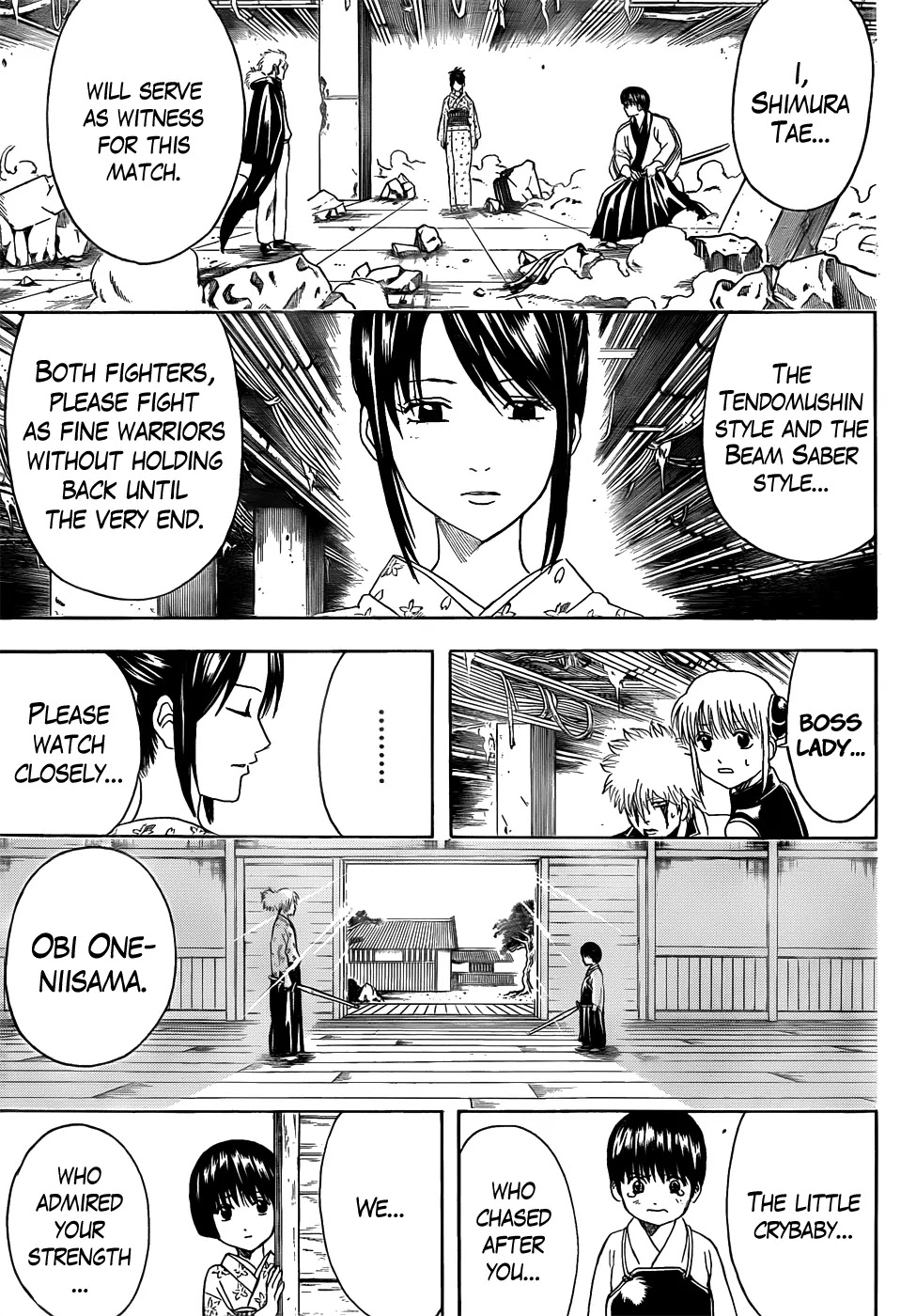 Gintama Chapter 408 page 13 - Chapter 408 : Shin-boy and Hajime-nii