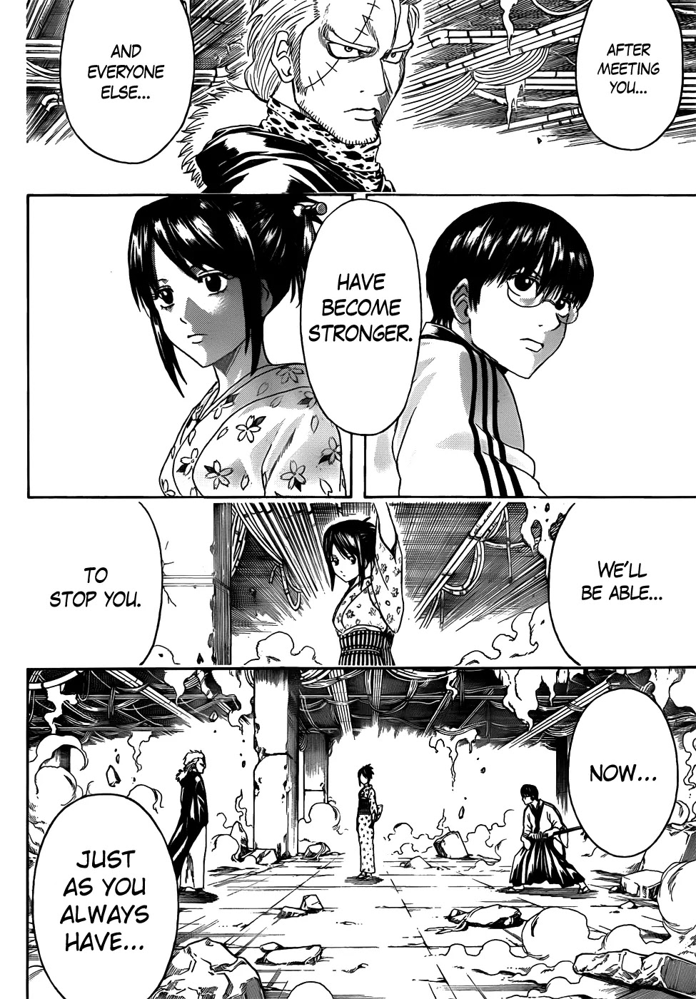 Gintama Chapter 408 page 14 - Chapter 408 : Shin-boy and Hajime-nii
