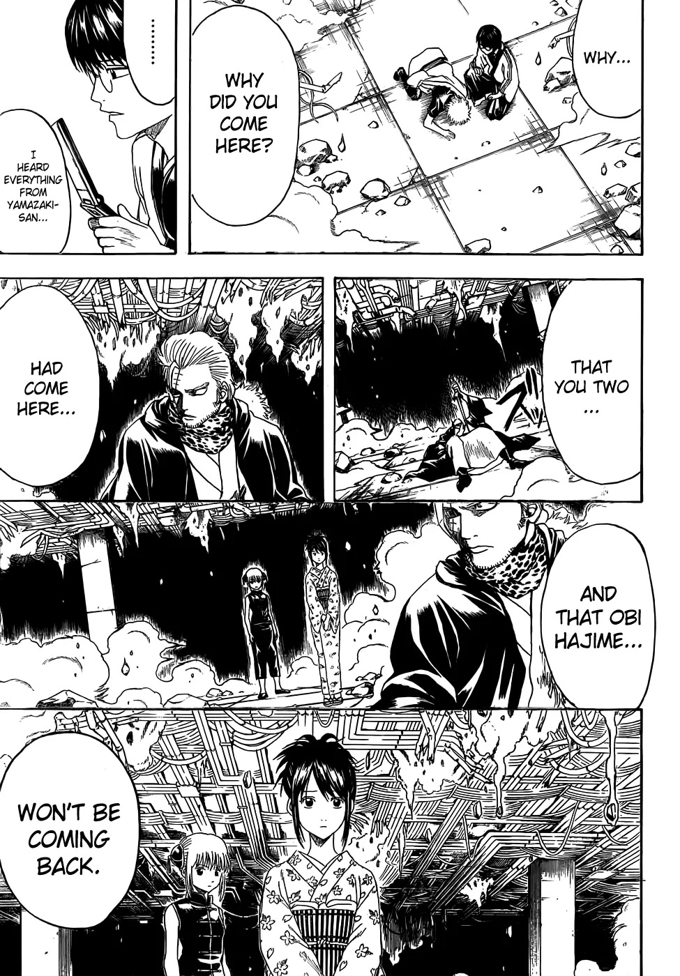 Gintama Chapter 408 page 5 - Chapter 408 : Shin-boy and Hajime-nii