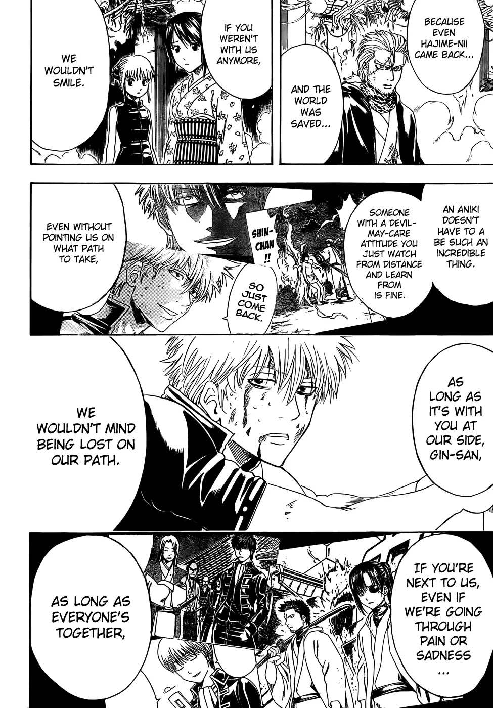 Gintama Chapter 408 page 8 - Chapter 408 : Shin-boy and Hajime-nii