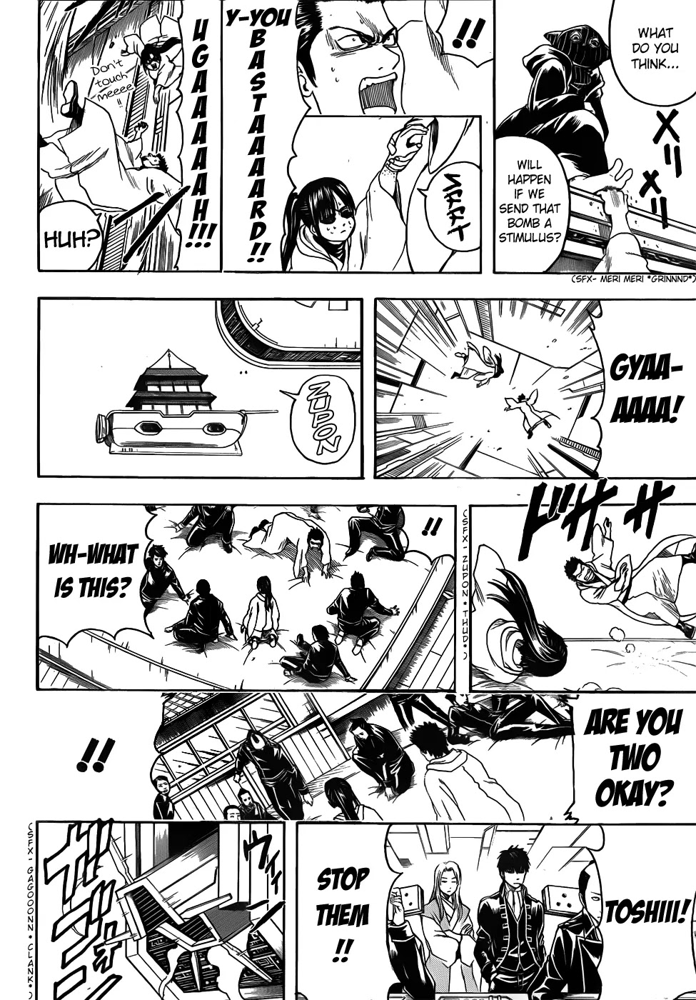 Gintama Chapter 409 page 10 - Chapter 409 : Doctrine of the Beam Saber Style