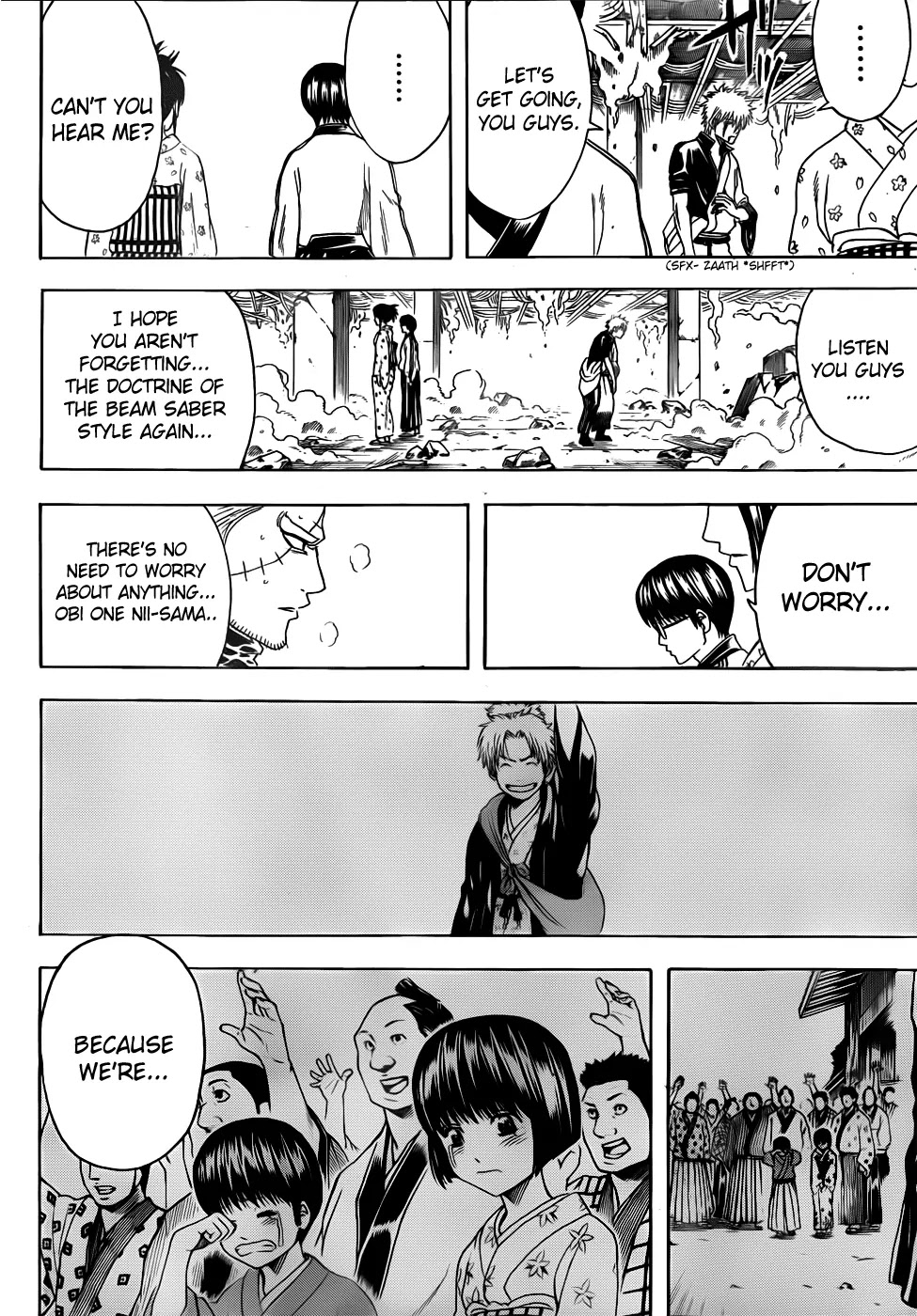 Gintama Chapter 409 page 12 - Chapter 409 : Doctrine of the Beam Saber Style