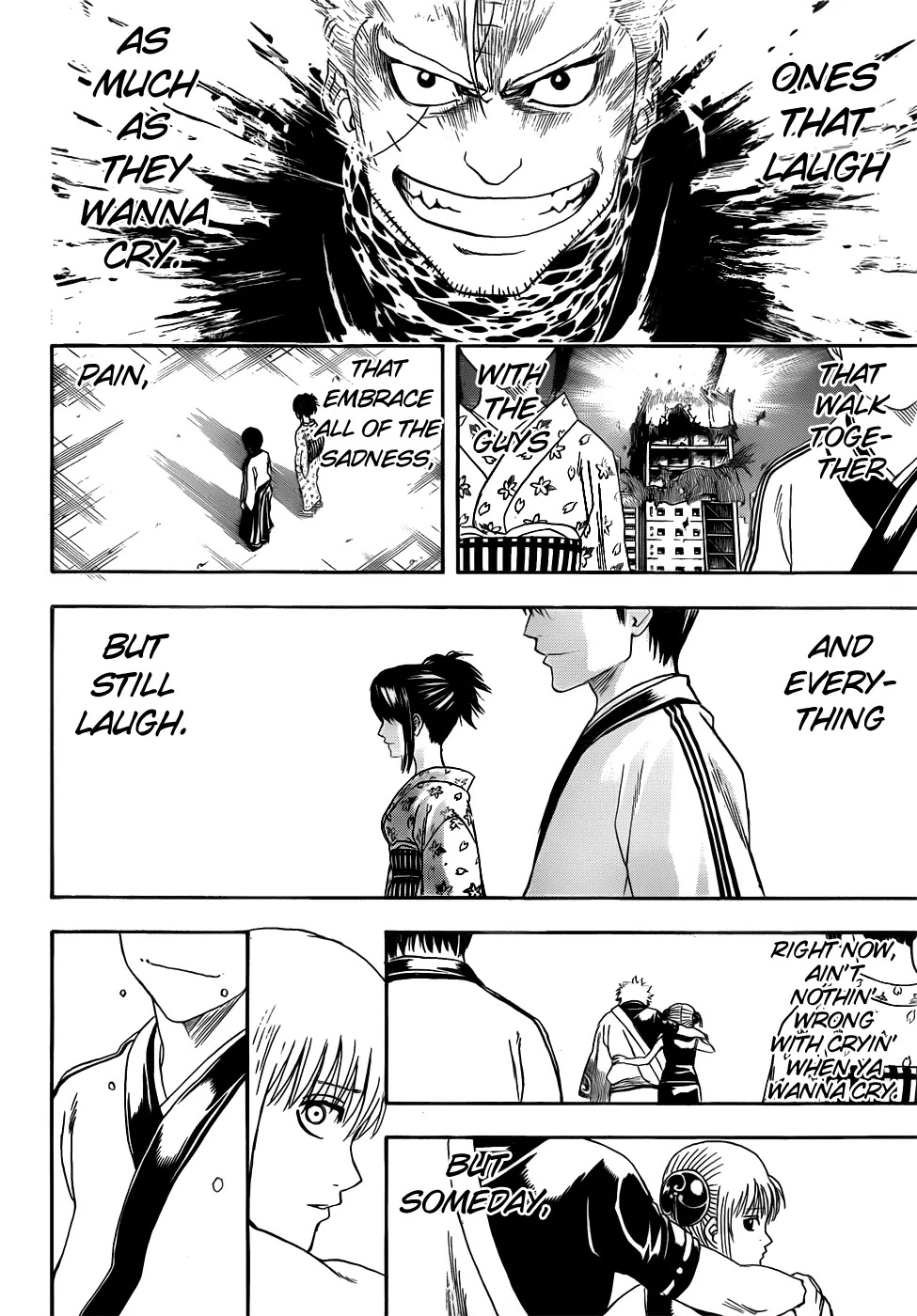 Gintama Chapter 409 page 18 - Chapter 409 : Doctrine of the Beam Saber Style