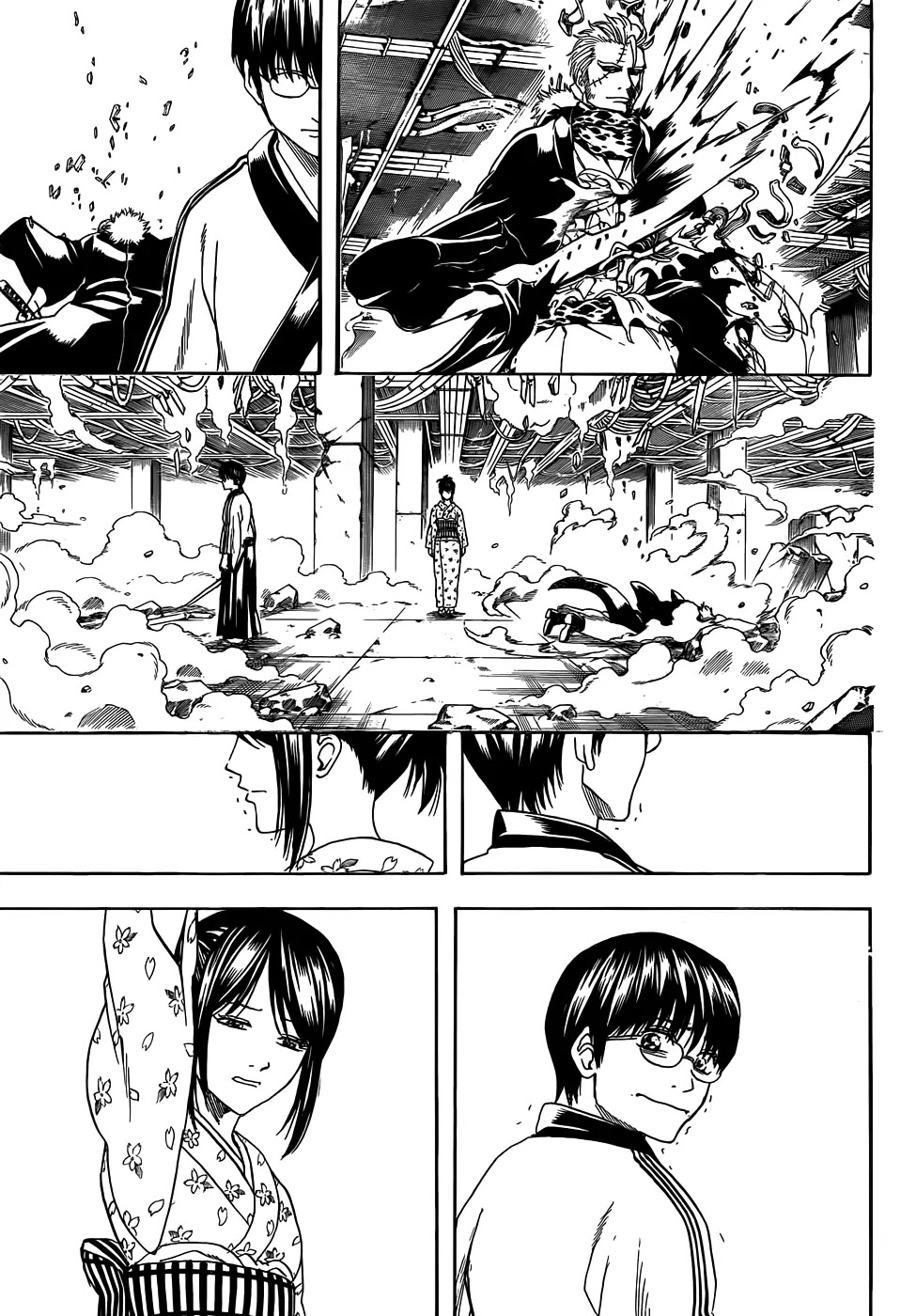 Gintama Chapter 409 page 3 - Chapter 409 : Doctrine of the Beam Saber Style