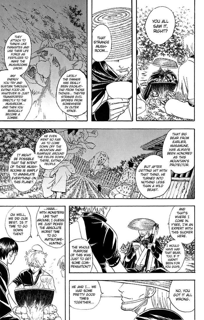 Gintama Chapter 41 page 8 - Chapter 41 : Is there really nothing as delicious as matsutake? Everyone needs to ponder this once.