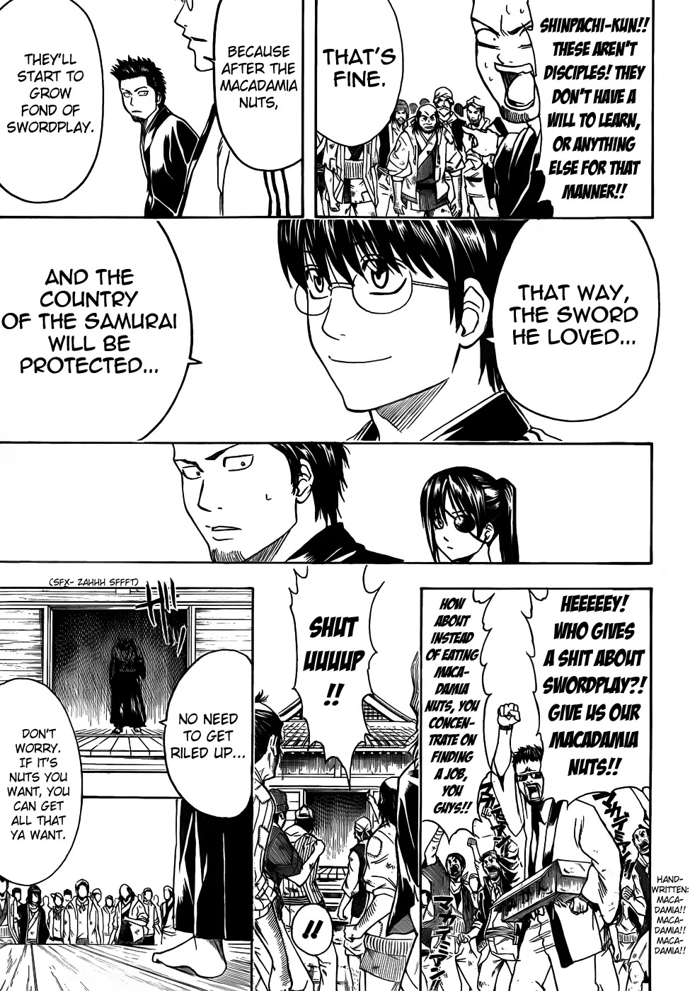 Gintama Chapter 410 page 11 - Chapter 410 : Booze, Gasoline, Smiles, and Tears