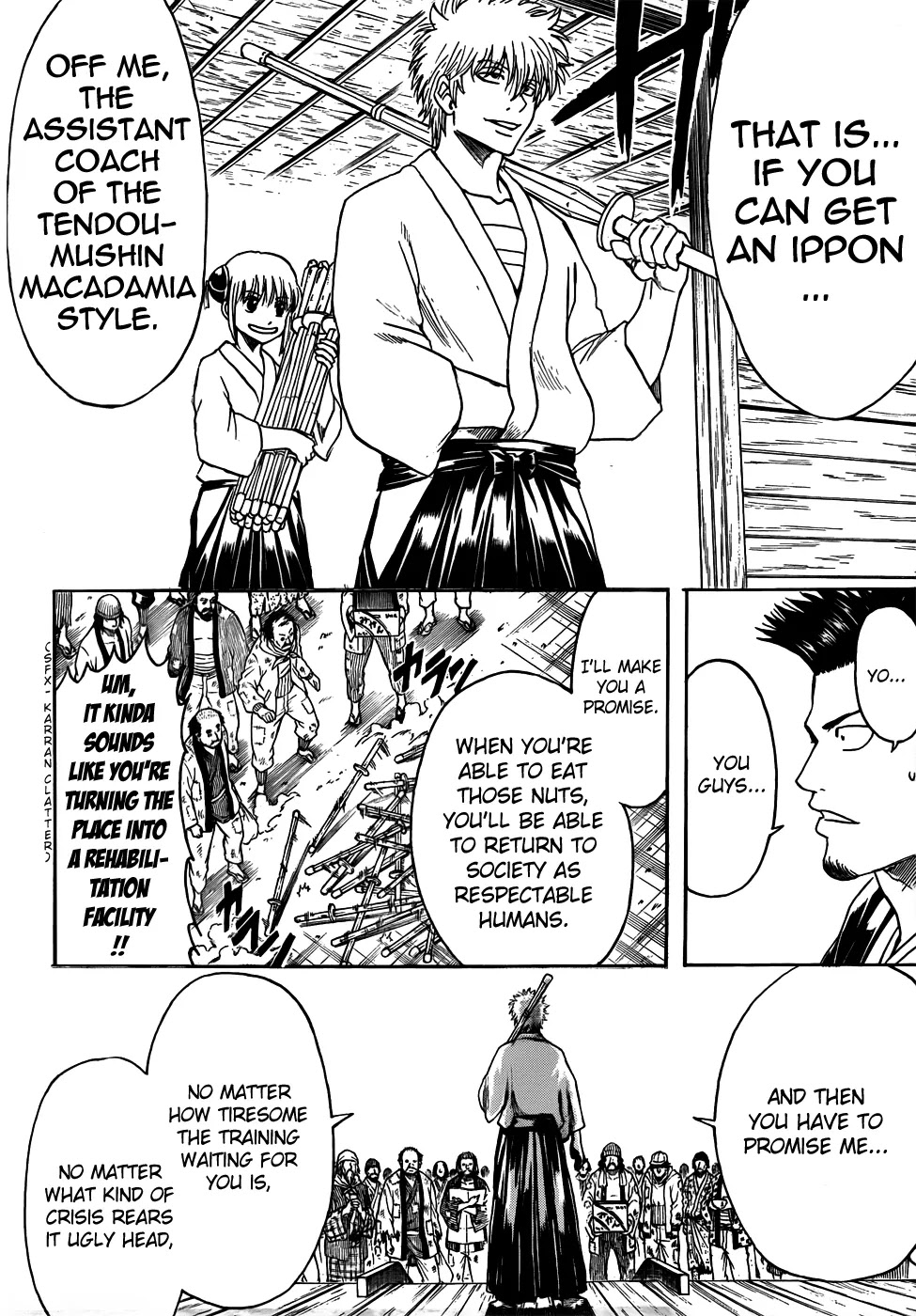 Gintama Chapter 410 page 12 - Chapter 410 : Booze, Gasoline, Smiles, and Tears