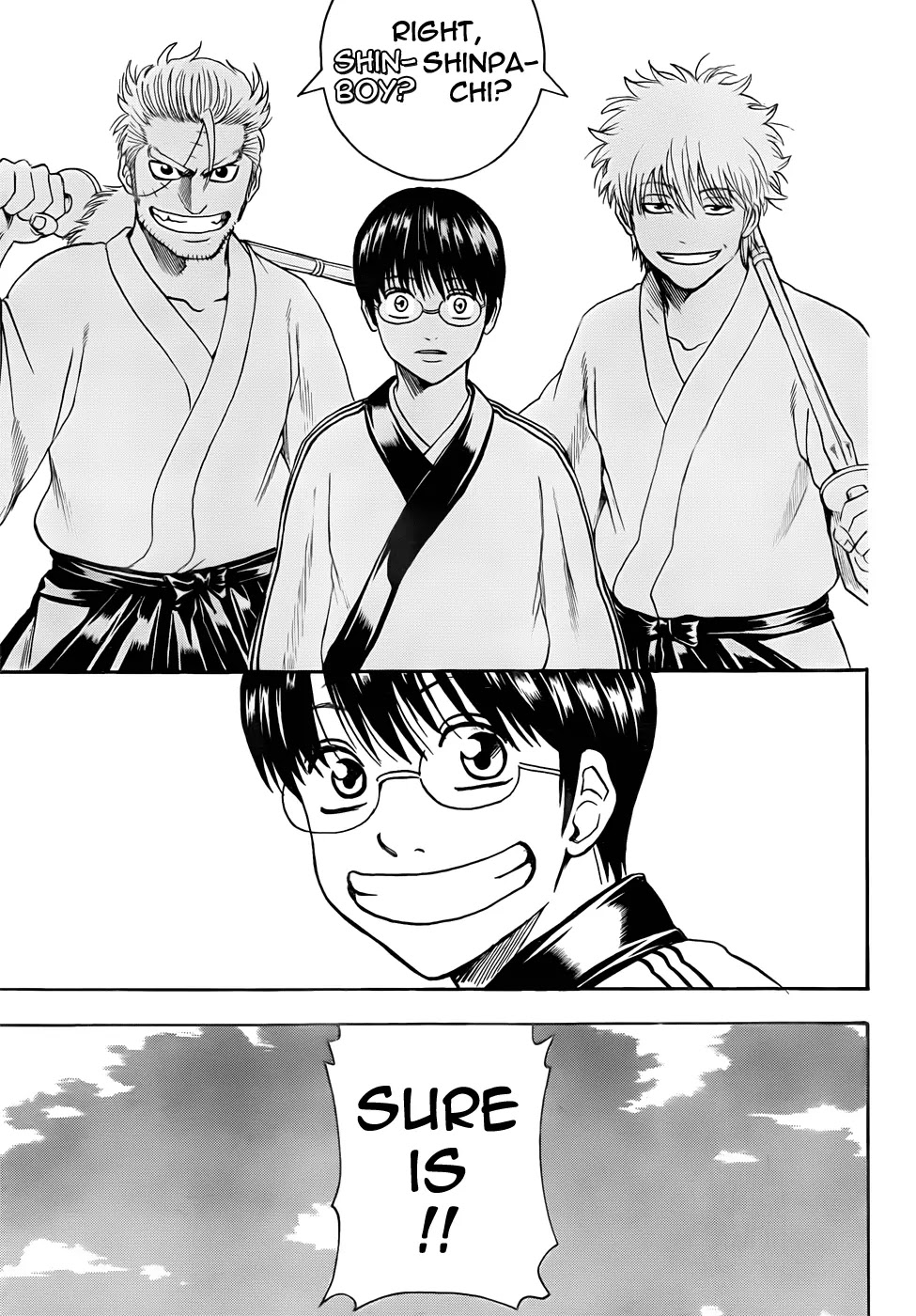 Gintama Chapter 410 page 17 - Chapter 410 : Booze, Gasoline, Smiles, and Tears