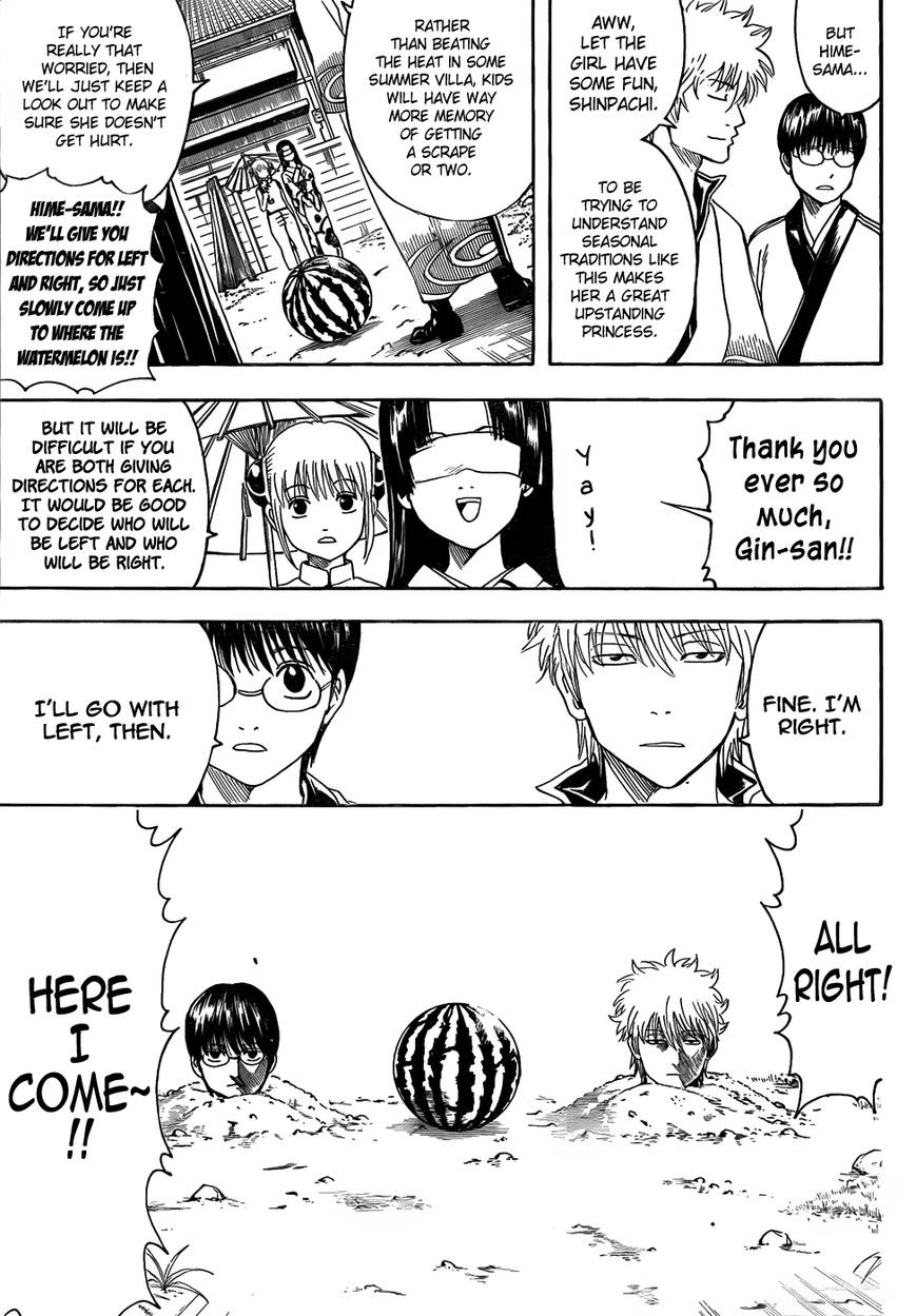 Gintama Chapter 411 page 5 - Chapter 411 : A Begirama Summer