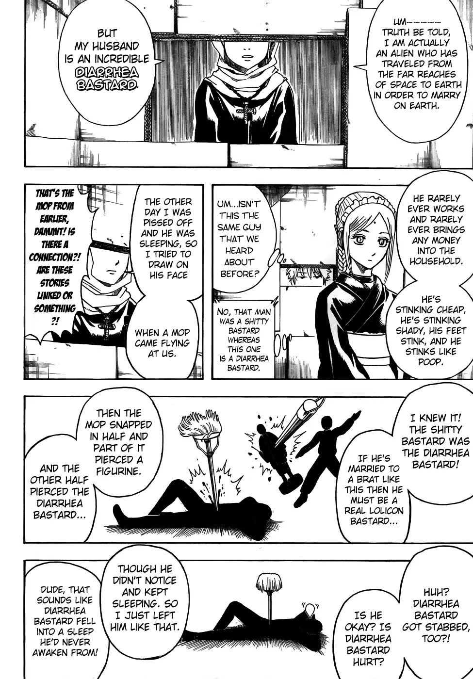 Gintama Chapter 412 page 10 - Chapter 412 : Amen