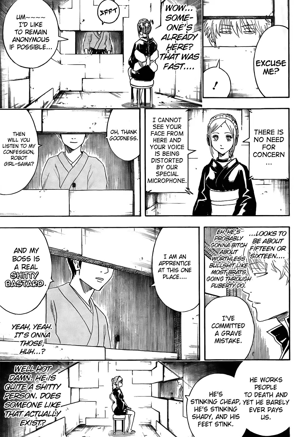 Gintama Chapter 412 page 7 - Chapter 412 : Amen