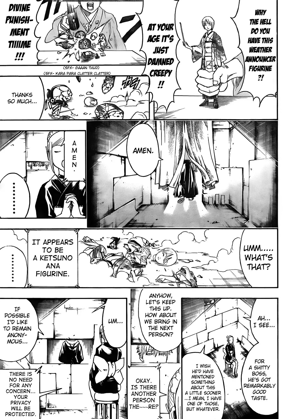 Gintama Chapter 412 page 9 - Chapter 412 : Amen