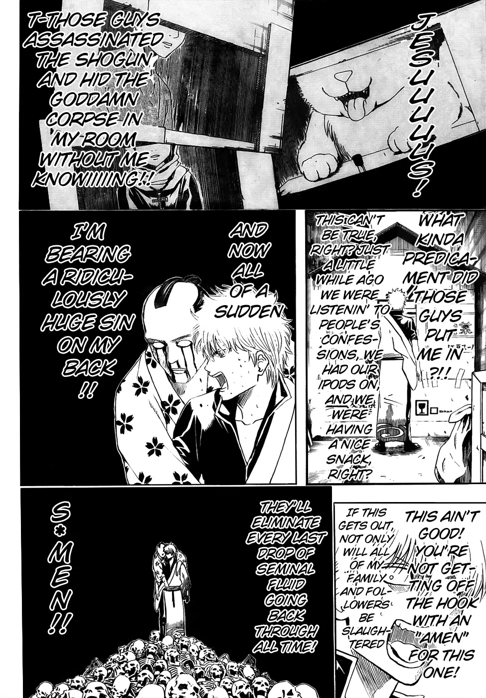 Gintama Chapter 413 page 4 - Chapter 413 : Jesus