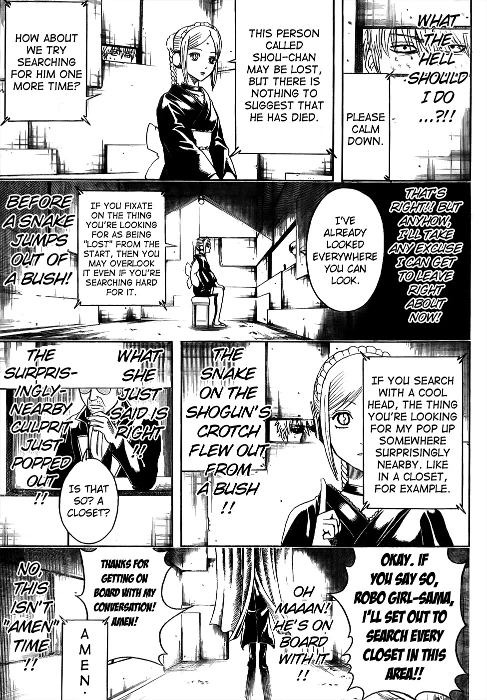 Gintama Chapter 413 page 5 - Chapter 413 : Jesus
