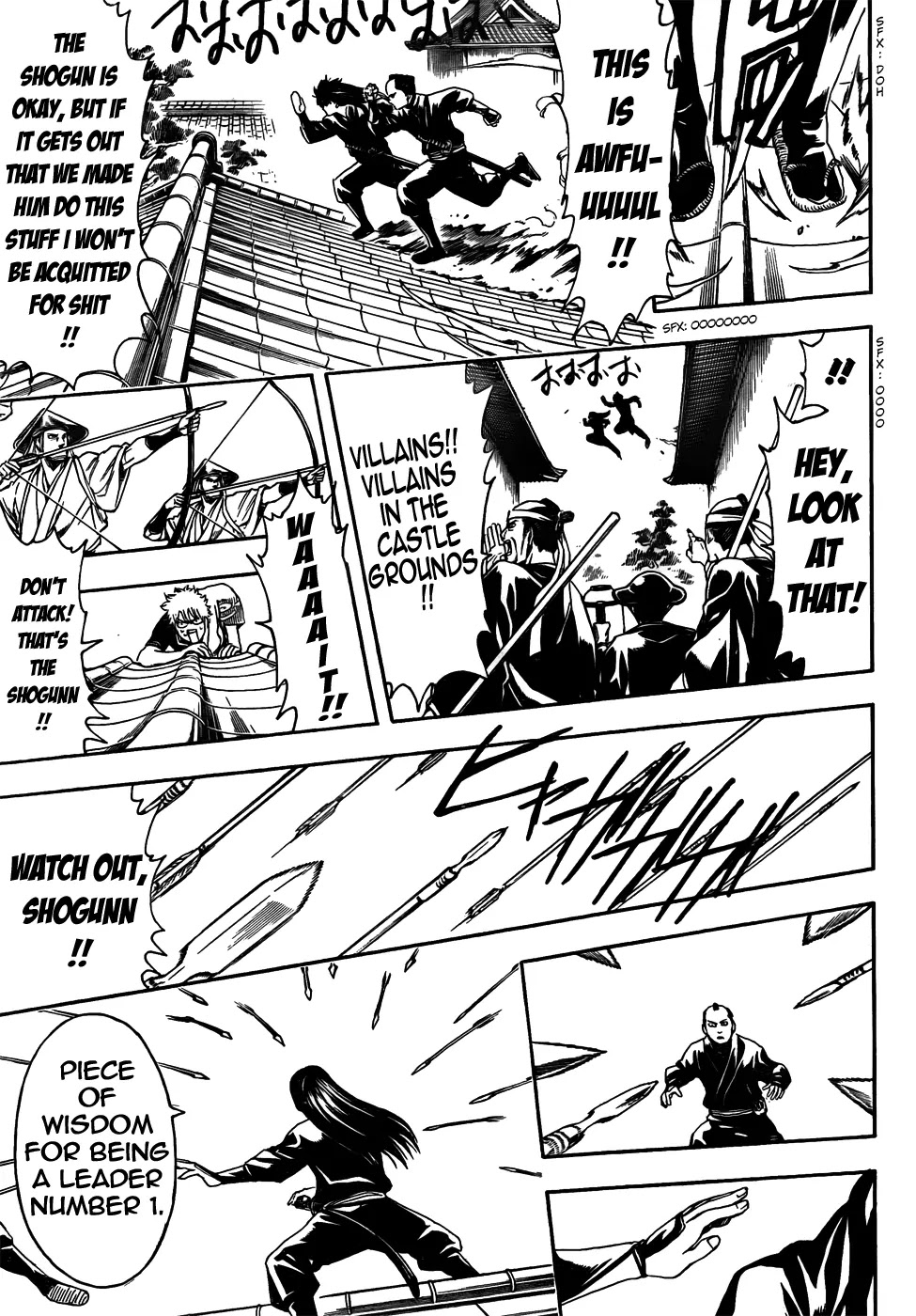 Gintama Chapter 415 page 11 - Chapter 415 : Being a Leader is Tough