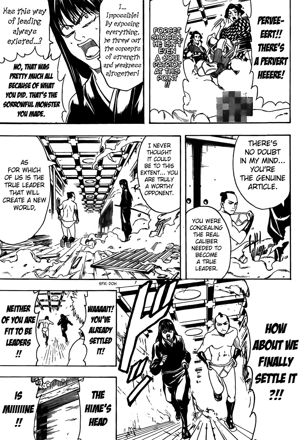Gintama Chapter 415 page 15 - Chapter 415 : Being a Leader is Tough
