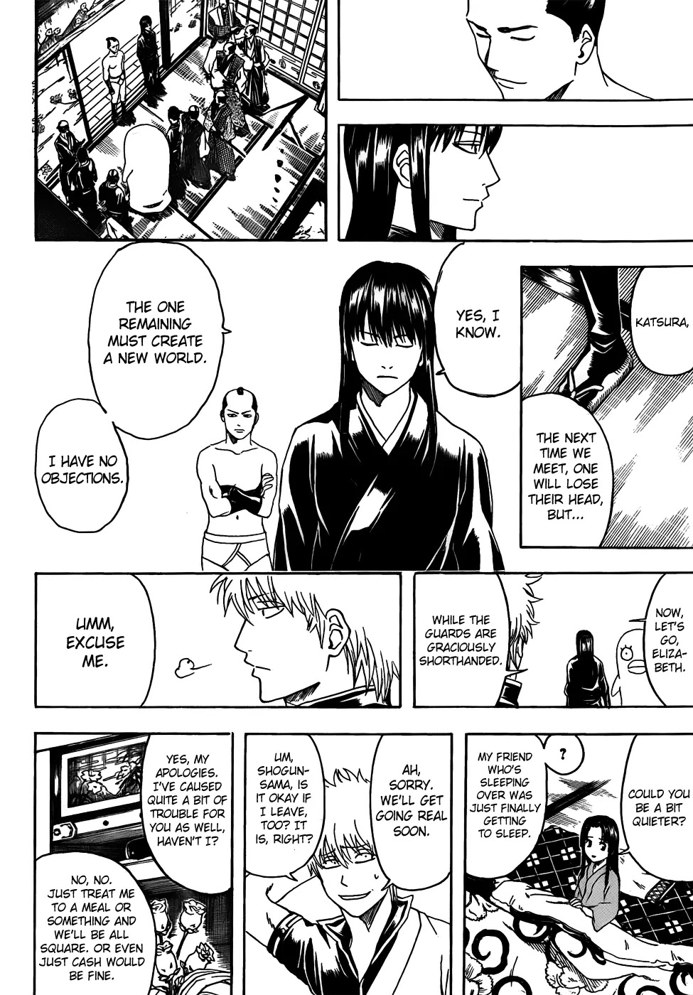 Gintama Chapter 415 page 18 - Chapter 415 : Being a Leader is Tough