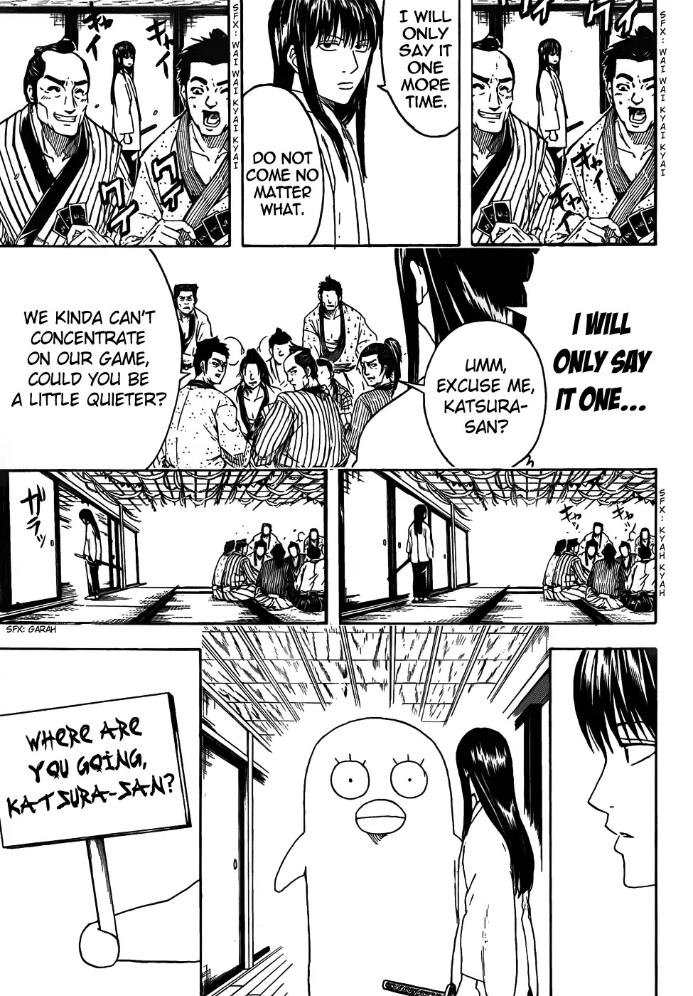 Gintama Chapter 415 page 3 - Chapter 415 : Being a Leader is Tough