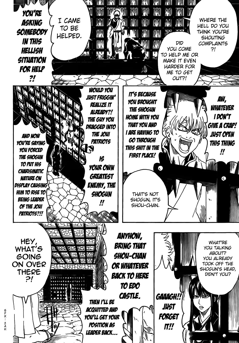 Gintama Chapter 415 page 6 - Chapter 415 : Being a Leader is Tough