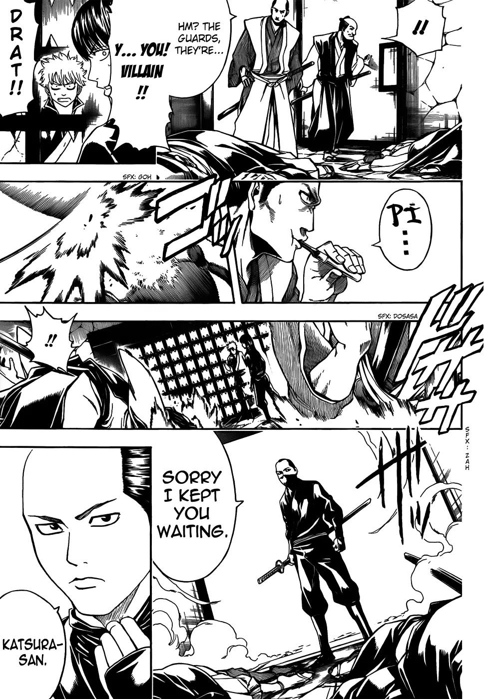 Gintama Chapter 415 page 7 - Chapter 415 : Being a Leader is Tough