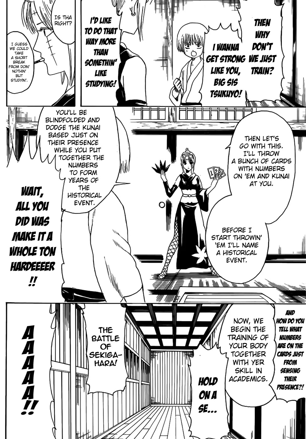 Gintama Chapter 417 page 3 - Chapter 417 : Rather than Memorizing Years, You Should Burn Human Beings into Your Memory